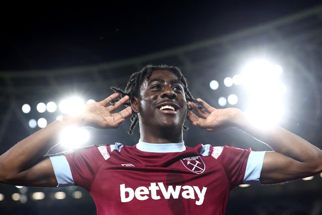 The 18-year-old striker scored his first competitive goal this month with a cheeky backheel in West Ham's 4-0 win against AEK Larnaca in the UEFA Europa Conference League. 
The youngster exuberates a lot of confidence for someone who has only made four first-team appearances. He has barley started his professional career, but there is lots for West Ham fans to excited about with this lad.