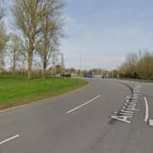 Airport Way roundabout. Photo: Google Street View