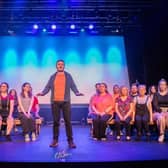 The talented Wings Productions team gave an A1 charity performance at the Children in Need show, Barn Theatre, Southwick, and did their founder Des Young proud.