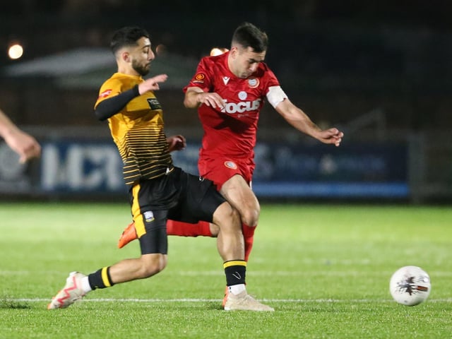 Worthing take on Littlehampton Town in the Sussex Senior Cup