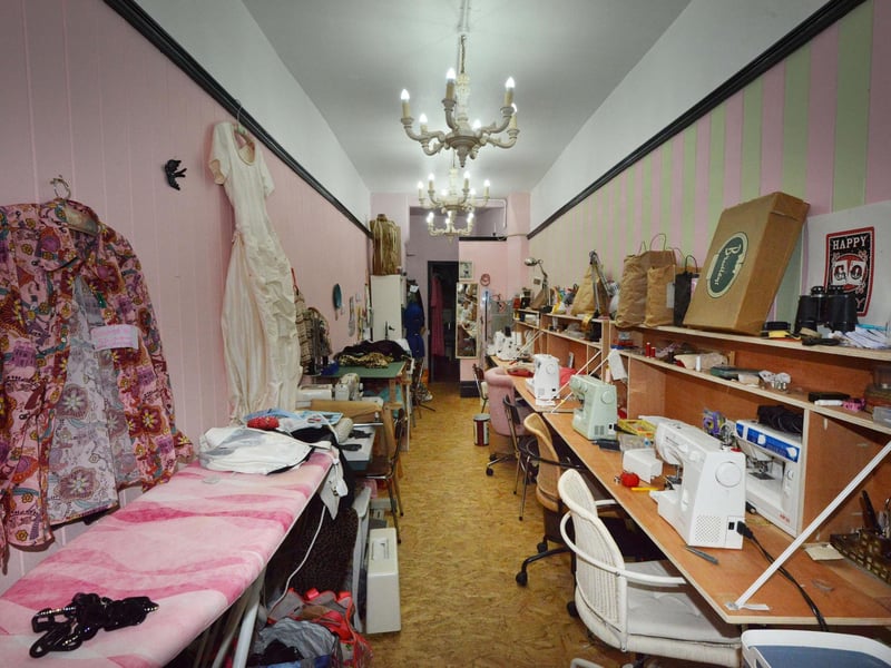 Unzipped Sewing Café at 40a Marina, St Leonards.