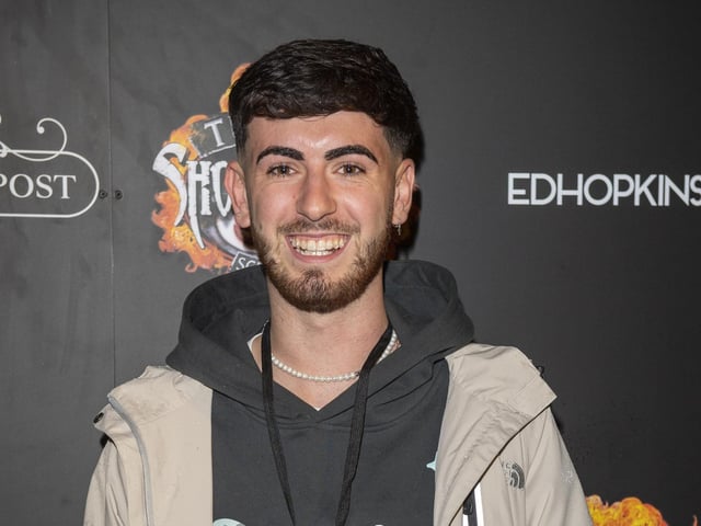 Callum Ryan attends Tulleys Shocktober Fest at Tulleys Farm on September 30, 2022 in Crawley, England. (Photo by Stuart C. Wilson/Stuart Wilson/Getty Images for Tulleys Shocktober Fest):