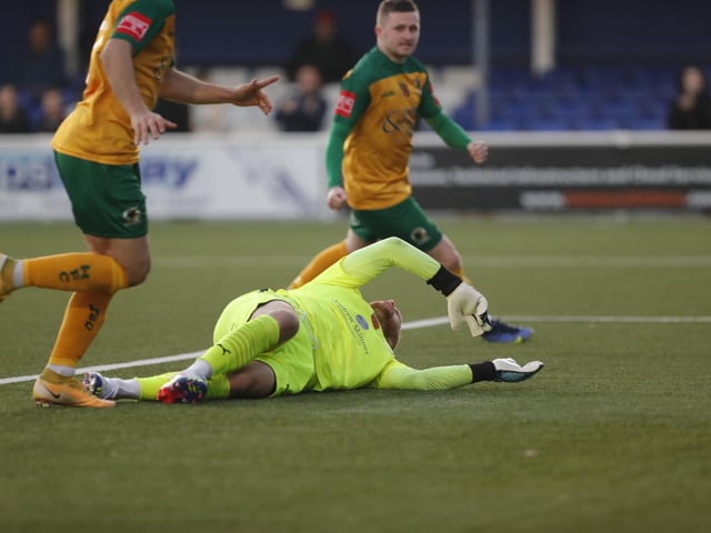 Action from Horsham's entertaining - but ultimately disappointing - 5-3 defeat at Billericay Town in the Isthmian Premier