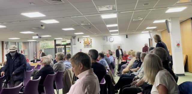 Members of the public have had their say on the proposed 850 home development in Chichester at a public meeting held by Chichester District Council.