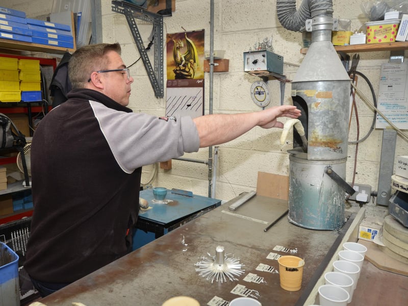Scale Model Technical Services Ltd in St Leonards celebrates its 40th anniversary.