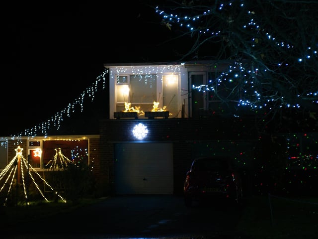 Westfield Christmas lights 2024. Photo by Frank Copper. The event this year has been scaled back significantly.