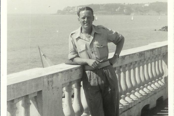 Charles Ward, aged 27, in 1945.
