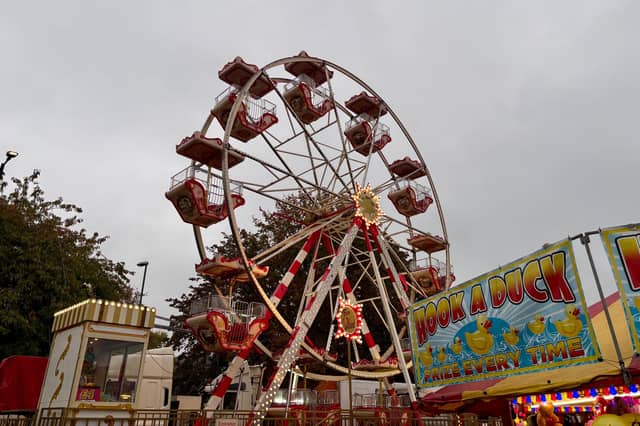 Chichester’s annual Sloe Fair returned to Northgate car park on Tuesday (October 20), bringing a colourful collection of funfair rides to the city.