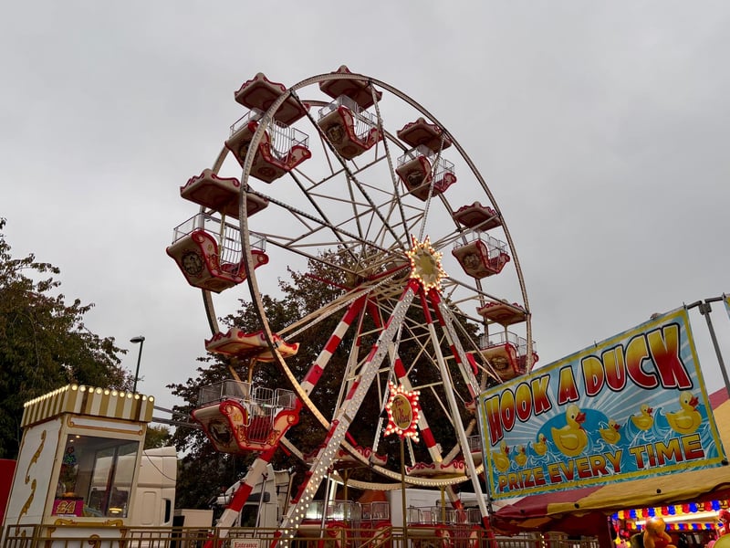 Chichester’s annual Sloe Fair returned to Northgate car park on Tuesday (October 20), bringing a colourful collection of funfair rides to the city.