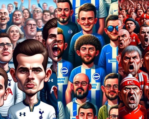 Ticketgum utilised ChatGPT’s image generator to reimagine what Premier League football fans would look like