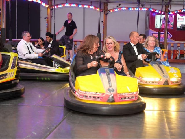 Freemasons, wives and partners Enjoying some of the evening’s entertainments.