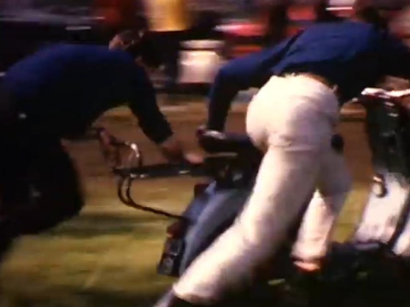 Iain Wilkins is asking for help identifying people in footage of the Mid Sussex Vespa Club in the 1960s