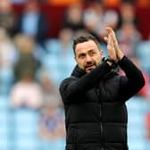Brighton and Hove Albion head coach Roberto De Zerbi will hope some his injured players return for the Europa League clash in Marseille
