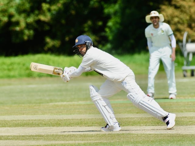 Action from Goring CC's win at Chippingdale in the Sussex Cricket League Division 4 West