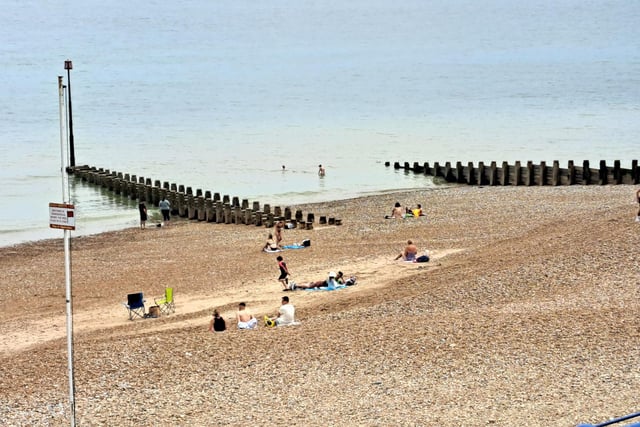Residents from Eastbourne were out in force as they basked in the hot sun over the weekend (June 10 and 11).