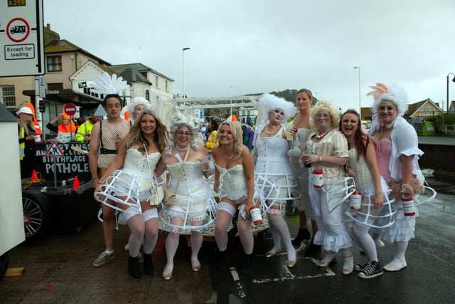 Pram Race in Hastings Old Town on August 2 2023. Photo by Frank Copper.