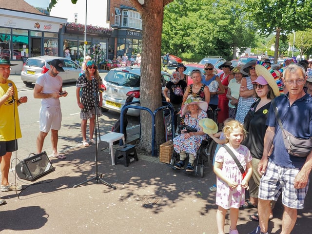 Eastbourne's inaugural Old Town HatFest. Photo: Rupert Kirby