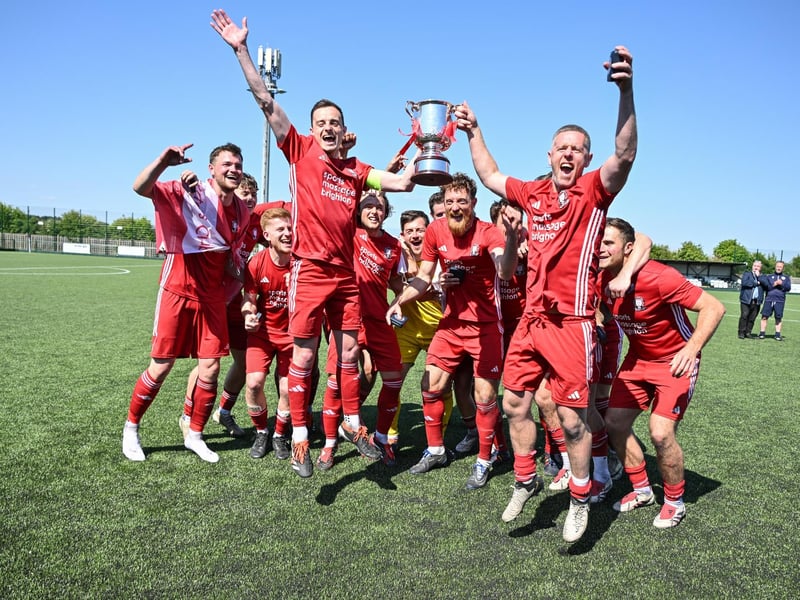 Hassocks FC win the 2024-25 Peter Bentley Cup