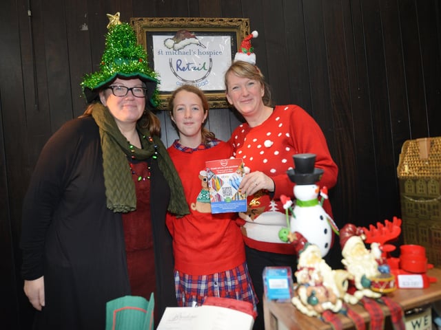 Christmas on the Coast in aid of St Michael's Hospice at Stade Hall, Hastings Old Town.