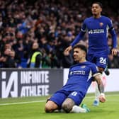 Enzo Fernandez scored a brace and Levi Colwill netted against his former team, as Chelsea secured a battling 3-2 win over Brighton. (Photo by Alex Pantling/Getty Images)