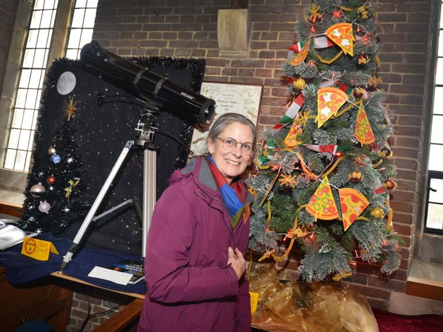 Christmas Tree Festival 2023 at St Michael and All Angels, Glassenbury Drive, Bexhill. This year's theme is Saints.