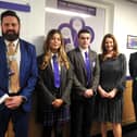 Education Secretary Gillian Keegan visited Worthing High School to mark the announcement of guidance for schools about banning mobile phones. SR24021901 Photo SR Staff/Nationalworld
