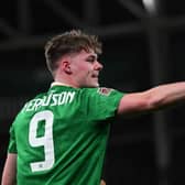 Republic of Ireland international striker Evan Ferguson has struggled this season at Brighton and West Ham
