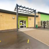 Forge Wood Primary School children look forward to their new outdoor canopy.