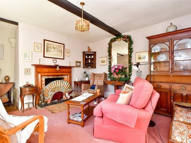 The property offers spacious and versatile accommodation, including a useful cellar space. Estate agent Cubitt & West says it is a fantastic location.