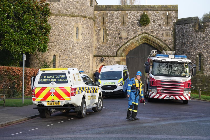 A man has been arrested after a huge search operation in Arundel