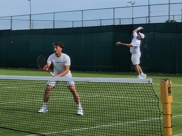 Winners and action from the 2023 Rye Tennis Club tournament