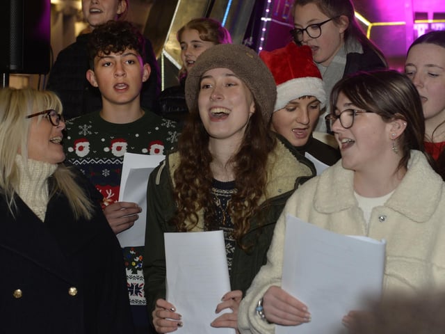 Eastbourne Christmas Lights Switch On (Photo by Jon Rigby)