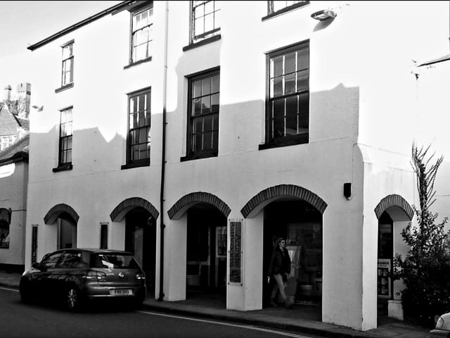How it is now, the site of the Morris garage from the 1920s
