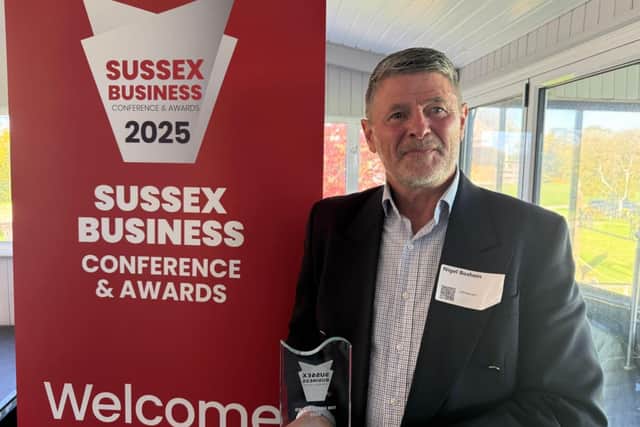 Nigel Boshein, Community Outreach and Engagement Manager received the award at the awards ceremony