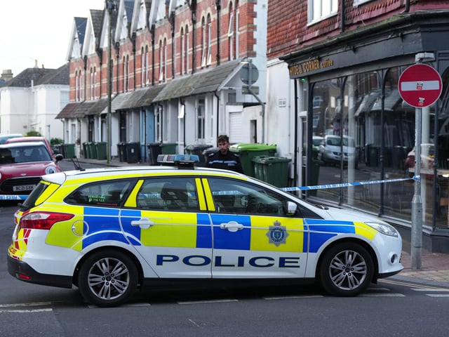 Sussex Police will have a 'number of uniformed officers' present on Tuesday morning to 'assist with the planned evacuation and offer further advice'
