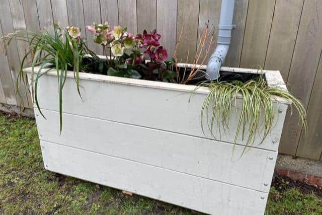 Sustainable urban Drainage System (SuDS) storm planter