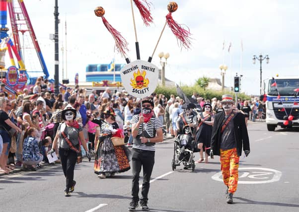 The bumper summer carnival, based in Steyne Gardens, was a three-day community celebration involving local groups, live music, magicians, children's entertainment, stalls and refreshments.