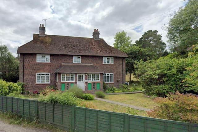 Flats at St Clare house in Fern Road, Storrington - residents are objecting plans to build more flats in the garden. Photo: Google