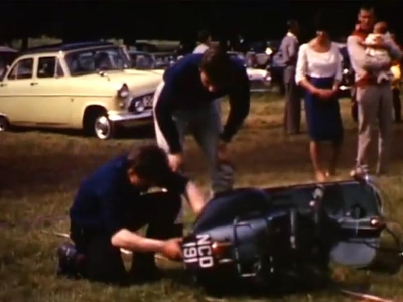 Iain Wilkins is asking for help identifying people in footage of the Mid Sussex Vespa Club in the 1960s