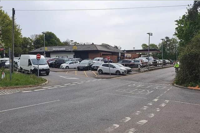 Major expansion plans are being put forward for Buck Barn McDonald's and service station site off the A24 near Horsham