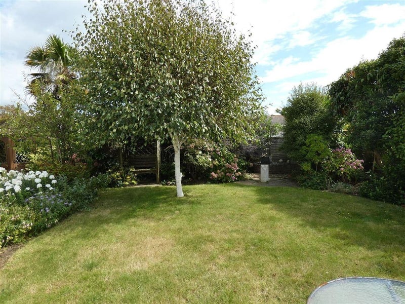 This superb two-bedroom, detached bungalow on the South Beaumont Park development is offered for sale with no onward chain through Glyn Jones, priced at £550,000.