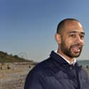 Josh Babarinde in Eastbourne (Pic by Jon Rigby)