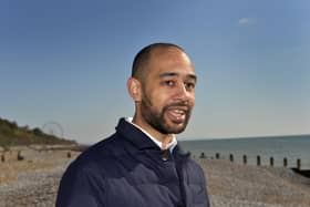 Josh Babarinde in Eastbourne (Pic by Jon Rigby)