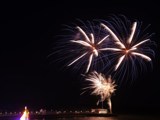 Worthing Lions put on another fabulous free fireworks display off Worthing Pier on Saturday evening as part of the Worthing Lions Summer Festival 2023