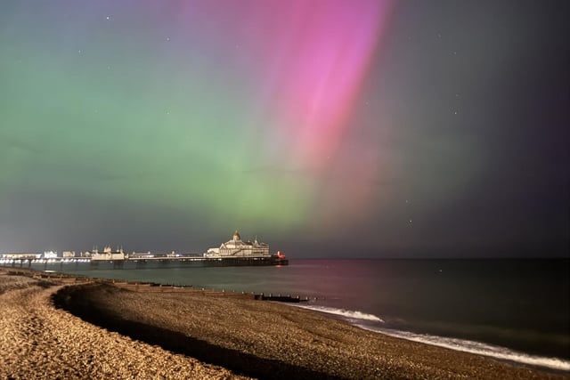 Northern Lights in Sussex: 10 stunning photos of the Aurora Borealis in Eastbourne