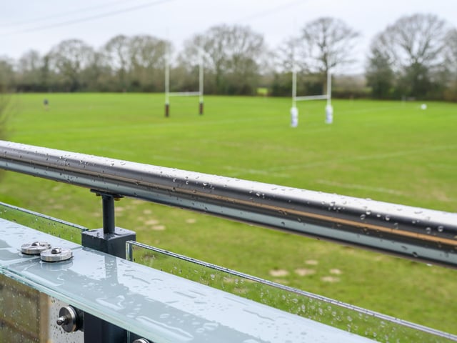 From Haywards Heath Rugby Football Club's opening of their new clubhouse on 21 December 2024. : Haywards Heath RFC clubhouse opening