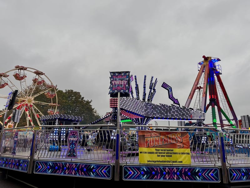 Chichester’s annual Sloe Fair returned to Northgate car park on Tuesday (October 20), bringing a colourful collection of funfair rides to the city.