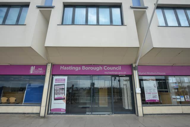 Muriel Matters House, Hastings Borough Council offices.