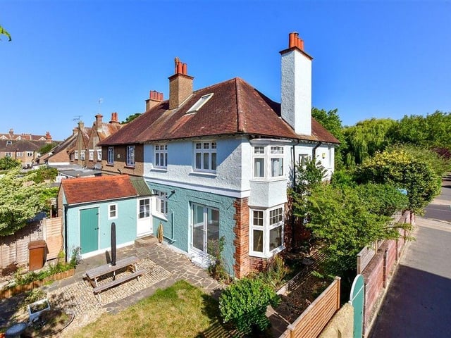 This 1930s house on a generous corner plot in Littlehampton has come on the market with no ongoing chain