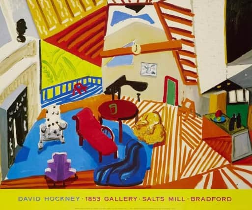 David Hockney - 1853 Gallery - Montcalm Interior, 1993, £1,950